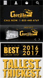 Mobile Screenshot of gorillagrowtent.com